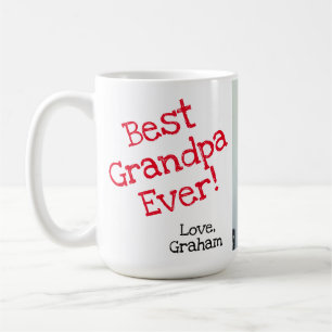 Mug le meilleur grand-papa jamais avec l'image