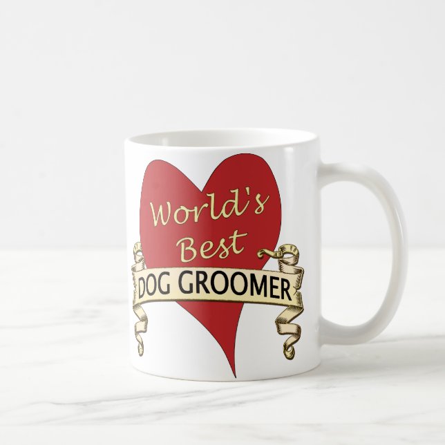 Mug Le meilleur Groomer du chien du monde (Droite)