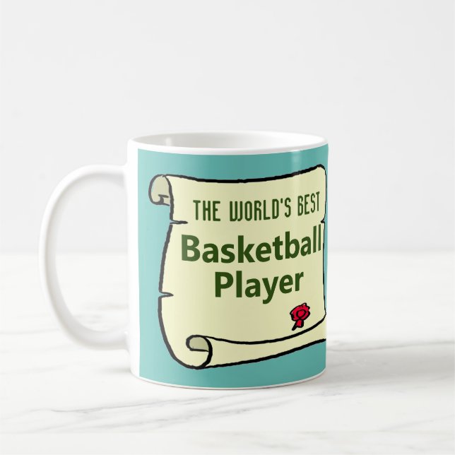 Mug Le meilleur joueur de basketball du monde. (Gauche)