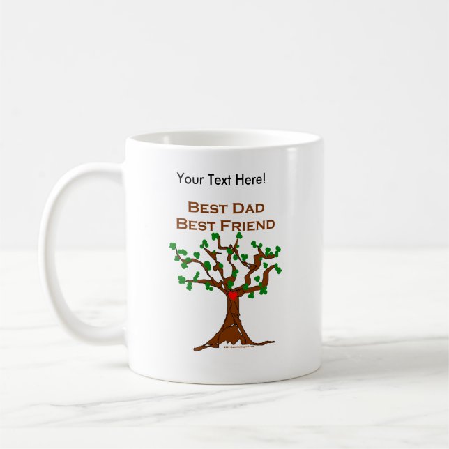 Mug Le meilleur meilleur ami de papa (Gauche)