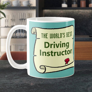 Mug Le Meilleur Moniteur d'Auto-école au Monde.