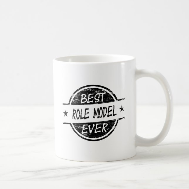 Mug Le meilleur noir de modèle jamais (Droite)