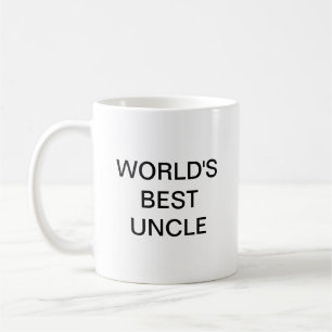 Mug Le meilleur oncle du monde pour la bouillie de caf