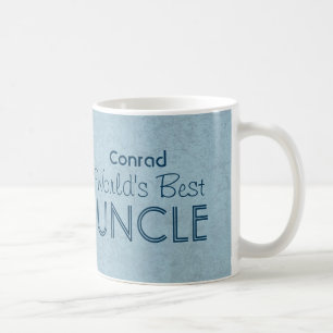 Mug Le meilleur ONCLE nom fait sur commande grunge