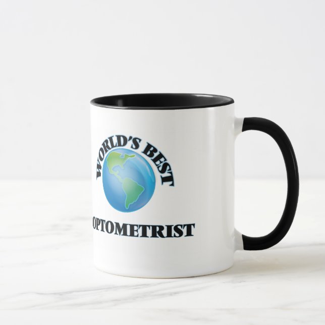 Mug Le meilleur optométriste du monde (Droite)
