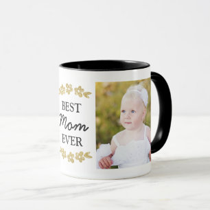 Mug Le meilleur or de maman jamais fleurit la photo