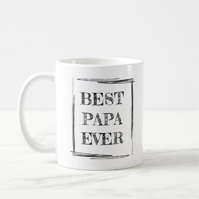 MUG LE MEILLEUR PAPA CLASSIQUE (Gauche)