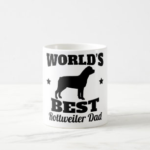 Mug Le meilleur papa de rottweiler des mondes