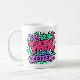 Mug le meilleur papa de tous les temps graffiti 12