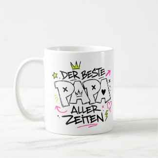 Mug le meilleur papa de tous les temps graffiti 9