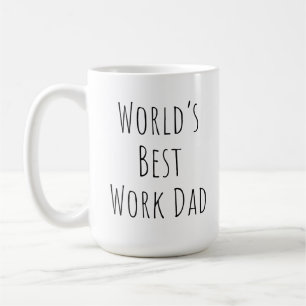 Mug Le meilleur papa de travail du monde drôle