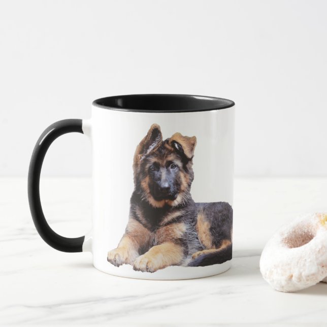 Mug Le meilleur papa du berger allemand du monde (Avec donut)