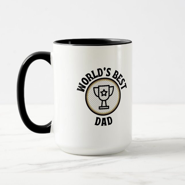 Mug Le meilleur papa du monde (Gauche)