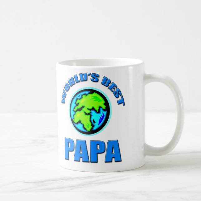 Mug Le meilleur papa du monde (Droite)