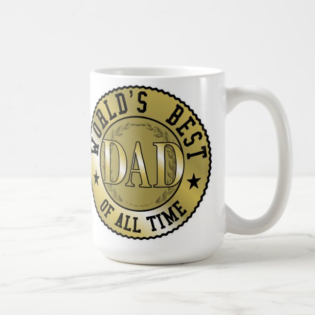 Mug Le meilleur papa du monde (Droite)