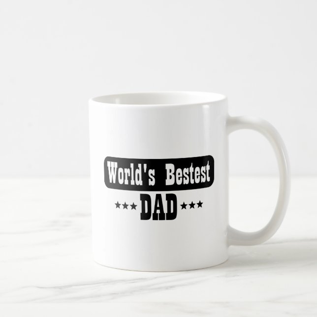 Mug Le meilleur papa du monde (Droite)