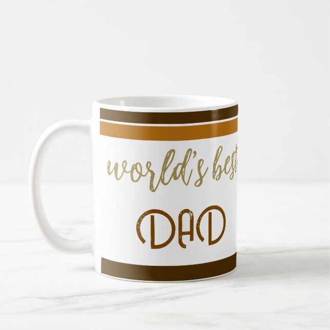 Mug Le meilleur papa du monde (Gauche)