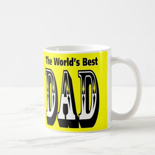 Mug Le meilleur papa du monde (Droite)