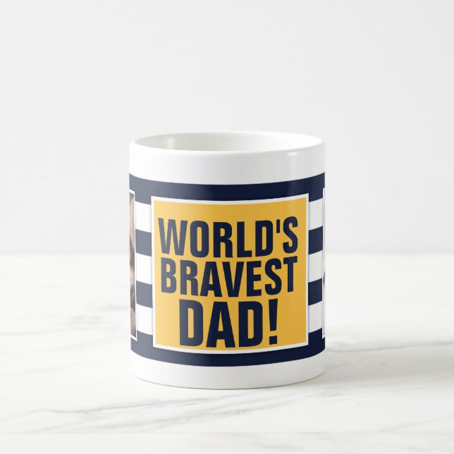 Mug Le meilleur papa du monde - Fête des pères (Centre)