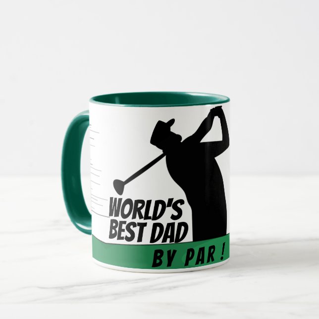 Mug Le meilleur papa du monde par nature (Devant gauche)