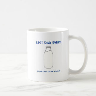 Mug Le meilleur papa jamais - en second lieu seulement