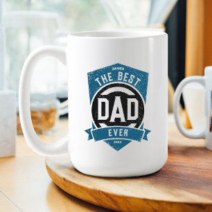 Mug Le meilleur papa jamais moderne cadeau de Fête des
