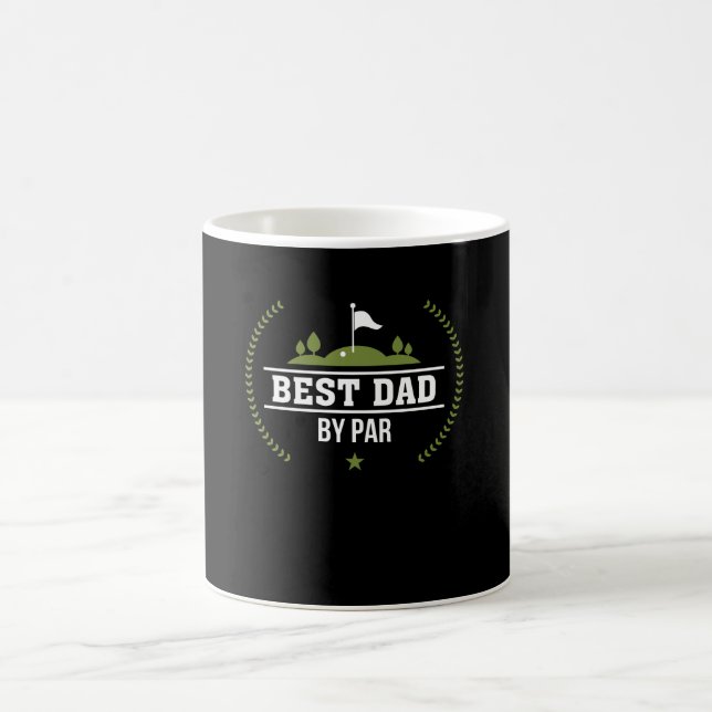 Mug Le meilleur papa par l'énonciation drôle de papa (Centre)