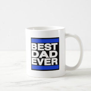 Mug Le meilleur papa toujours bleu