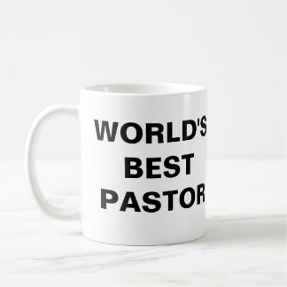 Mug Le meilleur pasteur du monde
