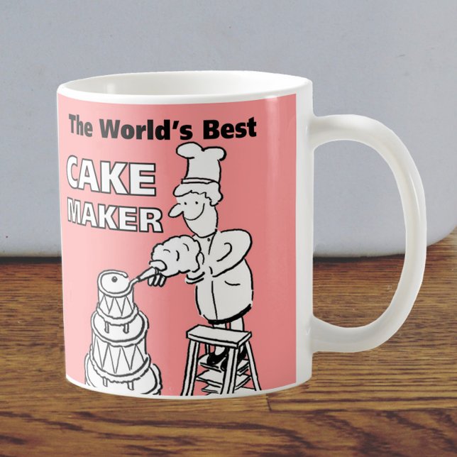 Mug Le meilleur pâtissier du monde (Créateur téléchargé)