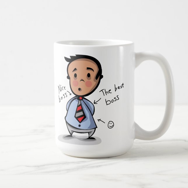 Mug Le meilleur patron (Droite)