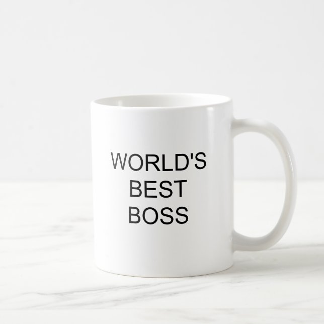 MUG LE MEILLEUR PATRON DU MONDE (Droite)