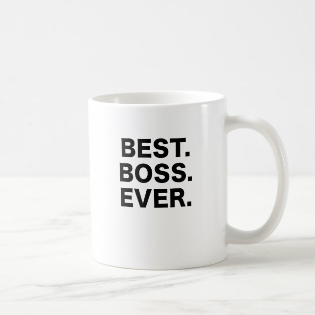 Mug Le meilleur patron jamais (Droite)