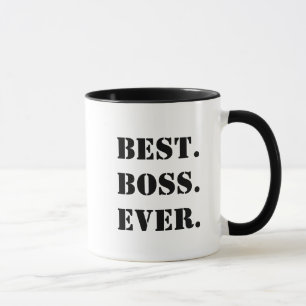 Mug Le meilleur patron toujours personnalisable