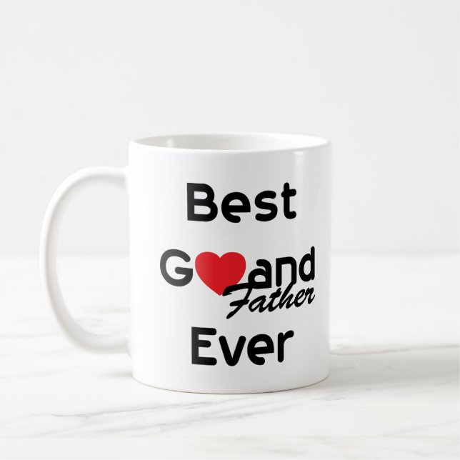 Mug Le meilleur père grand jamais (Gauche)