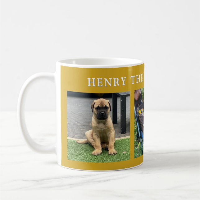 Mug Le meilleur personnage de chien jamais puppy photo (Gauche)