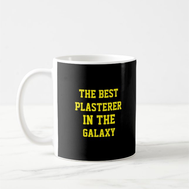 Mug Le Meilleur Plâtrier De La Galaxie (Gauche)