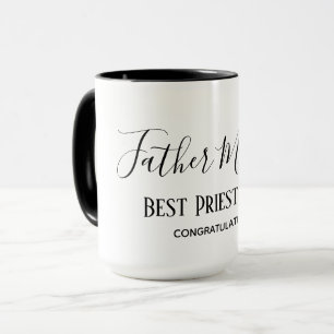 Mug Le meilleur prêtre pasteur du monde Deacon Bishop