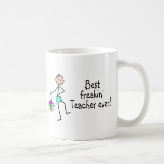 Mug Le meilleur professeur de Freakin jamais