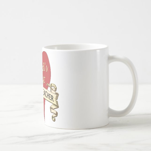 Mug Le meilleur professeur de l'histoire du monde (Droite)