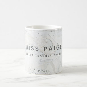 MUG (LE MEILLEUR PROFESSEUR JAMAIS) MARBRE