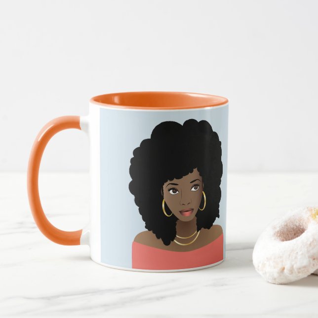 Mug Le meilleur reste à venir... | Beauté naturelle (Avec donut)