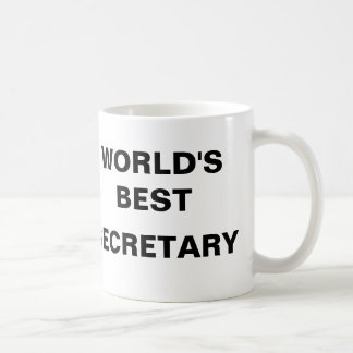 MUG LE MEILLEUR SECRÉTAIRE DU MONDE