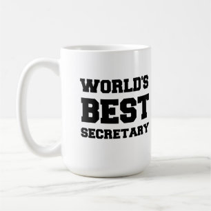 MUG LE MEILLEUR SECRÉTAIRE DU MONDE