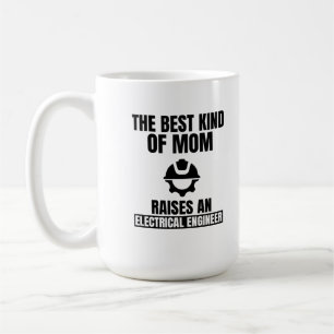 Mug Le meilleur type de maman élève un ingénieur é