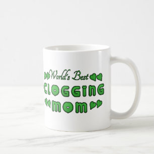 Mug Le meilleur vert obstruant de la maman du monde