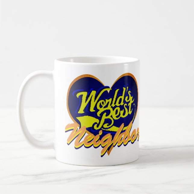 Mug Le meilleur voisin du monde (Gauche)