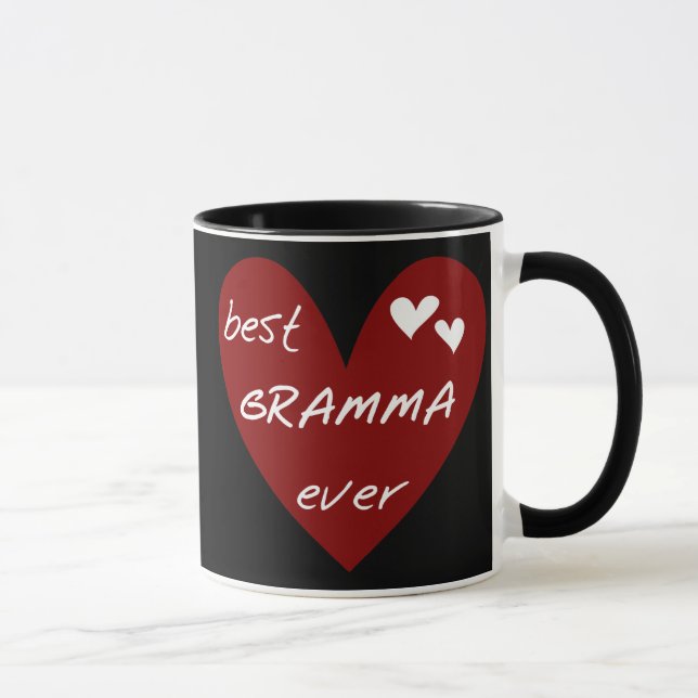 Mug Le meilleurs T-shirts et cadeaux de Gramma de (Droite)