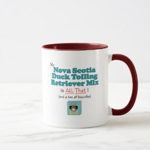 Mug Le mélange de tintement de chien d'arrêt de cana