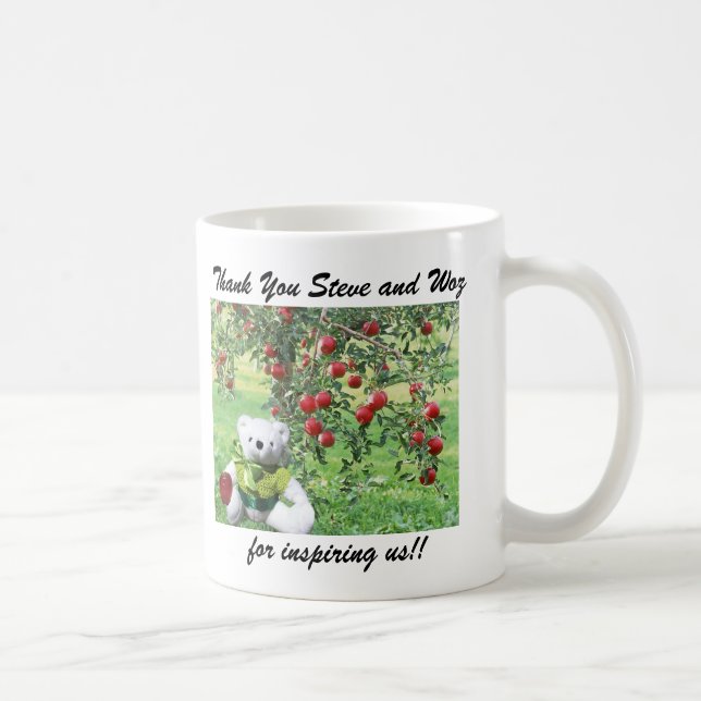Mug Le Merci Steve Apple attaquent (Droite)